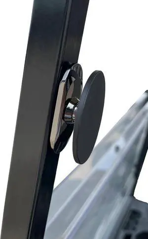 Golf Cart Magnetic Phone Mount & Holder, Compatible with MagSafe. Attaches magnetically to Golf cart or Any Metal Surface. Strong Magnets for Secure mounting. Compact Size.