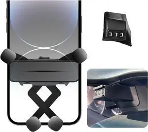 Car Phone Holder for Honda Accord Auto Accessories[Special Vehicle Installationonly for 2013-2017 AccordNon Universal][Auto Lock Hands Free Cell Phone Mount Car fits for iPhone & All Smartphones]