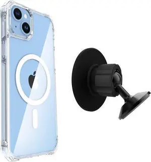 Scooch for MagCase Compatible with iPhone 14 Plus Bundled with MagMount, MagSafe Compatible Car Mount, MagSafe Compatible Car Mount