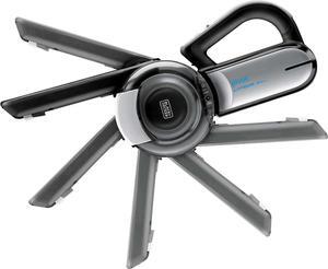 BLACK+DECKER dustbuster PIVOT VAC Cordless Handheld Vacuum, Home and Car Vacuum with Crevice Tool and Pivot Nozzle (BDH2000PL)