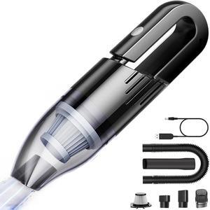 Handheld Vacuum Cleaner Cordless, Mini Portable Car Hand Vacuum Cleaner, Powerful Suction Hand Vac, Rechargeable Lightweight Handheld Vacuum for Home, Car, and Keyboard - USB Charging
