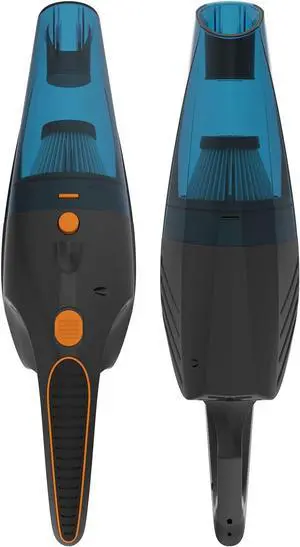 SEALON GV02 Orange (2-Pack) Cordless Handheld Vacuum Cleaner, 10,000 Pa Suction Power - Lightweight for Curtains, Carpets, Sofas & Pet Hair