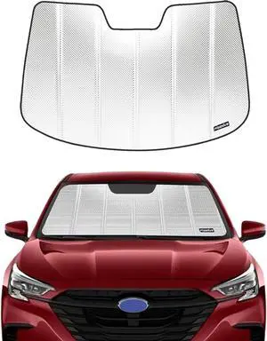 Windshield Sun Shade for Subaru Legacy/Outback 2020-2022. Reflective Aluminum Film Front Window Sunshade - BLAZBLOCK