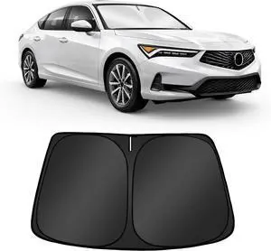 Custom Fit Windshield Sun Shade for Acura Integra 2023-2025, Foldable, Easy to Install & Store, Full Coverage, 210T Reflective Fabric, Blocks 99% of UV Rays