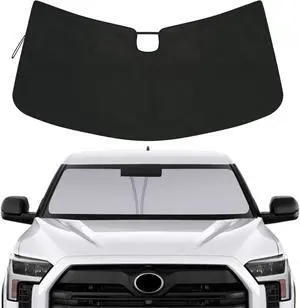 Windshield Sun Shade for Toyota Tundra Accessories 2022 2023 2024 2025, Foldable Front Sun Visor, 22 23 24 25 Tundra SR,SR5,Limited,Platinum,TRD Pro,1794 Edition,and Capstone