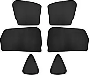 Mixsuper Custom Fit Sun Shade for Mazda CX-5 2017-2023 2024, Side Window Shade for CX5, Magnet Mesh Sunshades UV Rays Protection 6 Pack