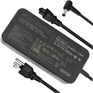 19.5V 9.23A 180W Laptop Charger for Asus ROG G750JM G751JM G750JS G75 G75VW G75VX GL502VT G750JW G750JM G750JX G751JL G751JM G752VL ADP-180MB F FA180PM111 G-Series Gaming Laptop