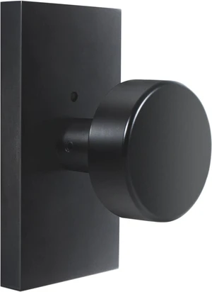 Matte Black Privacy Door Knobs with Lock, Interior Matte Black Privacy Door Knobs with Lock, Interior