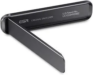 ESR Boost Phone Kickstand, Vertical and Horizontal Stand, Adjustable Angle, Compatible with iPhone Air 17 Pro Max, iPhone 16/15/14/13/12, Samsung Galaxy S25/S24/S23 Series, Google, Black