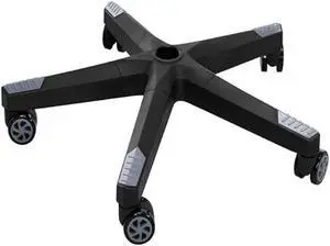 Frassie 28 Inch Heavy Duty Nylon Gaming Office Chair Base Replacement Part with 5 Casters