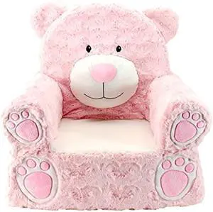 Animal Adventure | Sweet Seats | Pink Bear Children's Plush Chair