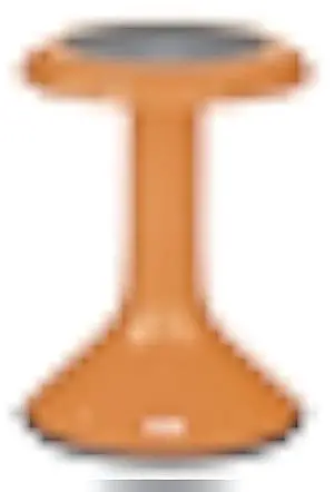 ECR4Kids ACE Active Core Engagement Wobble Stool, 18-Inch Seat Height, Flexible Seating, Orange