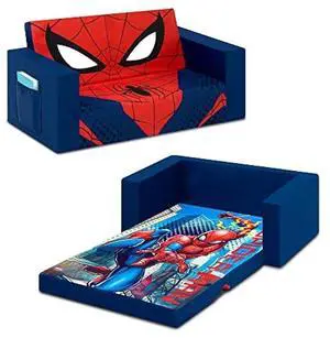 Delta Children Cozee Flip-Out Sofa, Spider-Man