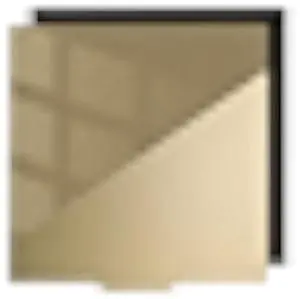 165x165mm Adventurer 3 Ender 2 pro Build Plate 100% Imported Thicker PEI Double Sided Smooth & Textured Flexible Spring Steel Heated Bed with Magnetic Base for LuzBot Mini 2 Desktop 3D Printer