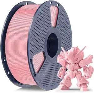 SUNLU High Speed PLA Meta Filament,1KG PLA 3D Printer Filament 1.75mm,Tougher Neatly Wound 3D Filament,Dimensional Accuracy +/- 0.02 mm,Fits for Most FDM 3D Printers,1KG Spool(2.2lbs),Sakura Pink