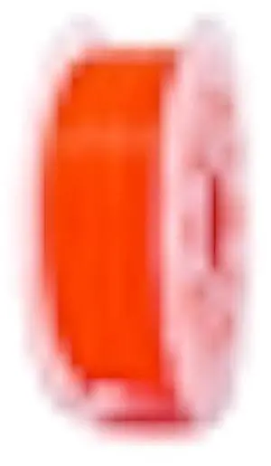 Gizmo Dorks 1.75mm PLA Filament 1kg for 3D Printers, Fluorescent Orange, Glows Under UV Light