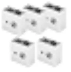 Saiper Aluminum Heater Block Specialized for MK7 MK8 Makerbot Reprap 3D Printer Extruder Kit (Pack of 5pcs)