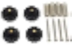 4PCS Upgraded Hand Twist Leveling Nut Diameter 22mm, Hot Bed Spring, M3X35mm Screws for 3D Printer ANYCUBIC Mega Hot Bed/Platform 4PCS Upgraded Hand Twist Leveling Nut Diameter 22mm, Hot Bed Spring, M3X35mm Screws for 3D Printer ANYCUBIC Mega Hot Bed/Platform