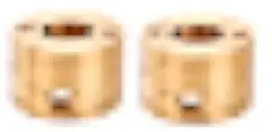 2-Pack Oldham Coupling Couplers Compatible with BLV and Other 3D Printer Z axis T8 Lead Screw Hotbed (Oldham Coupling)