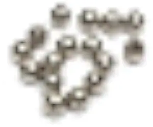 16pcs/Set 10mm M4 Threaded Steel Ball Rod Ends for Kossel 3D-Printer Magnetic Joints