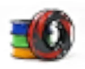 Gizmo Dorks ABS Filament for 3D Printers 1.75mm 200g, 4 Color Pack - Blue, Green, Orange, Red