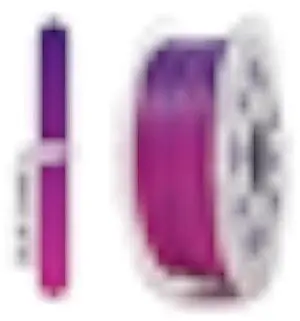 Gizmo Dorks 3mm (2.85mm) PLA Filament 1kg / 2.2lb for 3D Printers, Color Change Purple to Pink