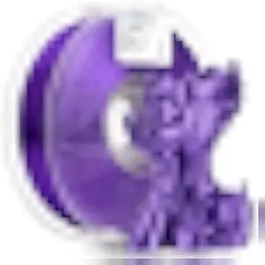 AMOLEN Silk PLA 3D Printer Filament, Shiny Silk Purple PLA Filament 1.75mm, 3D Printing PLA Filament for Most FDM 3D Printer, 1kg Spool(2.2lbs)