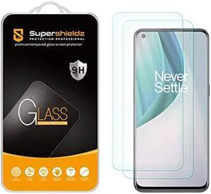 Supershieldz (2 Pack) Designed for OnePlus Nord N10 5G Tempered Glass Screen Protector, Anti Scratch, Bubble Free