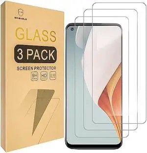 Mr.Shield [3-Pack] Designed For OnePlus (Nord N100) [Tempered Glass] Screen Protector [Japan Glass With 9H Hardness] with Lifetime Replacement