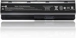 593553-001 593554-001 MU06 MU09 Extended Laptop Battery for HP Pavilion G6 G7 G62 G72 G4 / 2000 Notebook PC / DV6 DV7 DM4 / Compaq Presario CQ32 CQ42 CQ43 CQ56 CQ57 CQ62 CQ72[10.8V 5200mAh 6Cell]