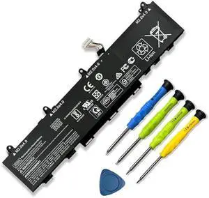 CC03XL 53Wh Replacement Laptop Battery for HP ZBook Firefly 14 G7 G8 EliteBook 830 835 840 845 G7 G8 Probook 635 Aero G7 G8 Series HSTNN-DB9Q L77608-2C1 L77608-421 L78555-005 CC03053XL-PL 11.55V