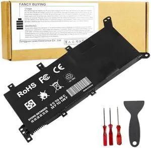 Fancy Buying C21N1347 Laptop Battery Replacement for Asus X555 X555L X555LA X555LD X555LN A555L K555L Y583LD W519LD K555LD K555LA R556L VM590L Series 2ICP4/63/134 [7.6V/5000mAh/38Wh]
