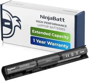 NinjaBatt Battery for HP 756743-001 V104 vi04 756744-001 Envy 14 15 17 Series Probook 450 g2 g3 756478-851 756478-422 756478-421 756478-422 - High Performance [4 Cells/2200mAh]