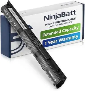 NinjaBatt Battery for HP 800049-001 K104 800010-421 KI04 KIO4 HSTNN-LB6R 17-G121WM TPN-Q160 TPN-Q158 TPN-159 TPN-Q161 TPN-Q162 HSTNN-DB6T HSTNN-LB6S - High Performance [4 Cells/2200mAh/32Wh]
