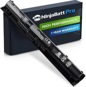 NinjaBatt Pro Battery for HP 800049-001 K104 800010-421 KI04 KIO4 HSTNN-LB6R 17-G121WM TPN-Q160 TPN-Q158 TPN-159 TPN-Q161 TPN-Q162 HSTNN-DB6T 800050-001  Premium Cells [4 Cells/2770mAh/41Wh]