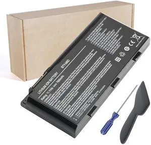 11.1V BTY-M6D Laptop Battery Compatible with MSI GT60 GX60 GT70 GT660 GX660 GT680 GX680 GT780 GT780R GT663R GT660R GT680DXR GT680DX 0NC-007 E6603 E6603-454