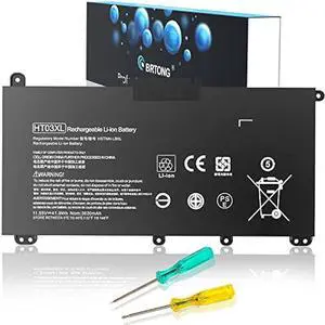 HT03XL Laptop Battery for HP Pavilion 14-DK 14-DF 14-CF 14-CE 15-da0xxx 15-cs0xxx 15-DB 15-CW 15-CR Series 15-CS0053CL 15-DA0014DX 15-DW0033NR HT03041XL HSTNN-DB8R HSTNN-UB7J L11421-2C2 L11421-542
