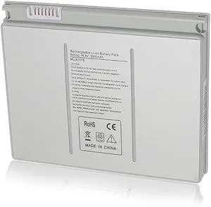 New Upgrade A1175 Laptop Battery Compatible for MacBook Pro 15 inch A1175/A1260/A1150 A1211/A1226(2006 2007 2008 Version) Compatible for MacBook Pro Battery MA348/A MA348G/ -10.8V 5800mah