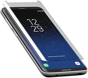 ZAGG InvisibleShield Premiere Glass Curve Screen Protector for Samsung Galaxy S8 - Scratch Resistance Tempered Glass