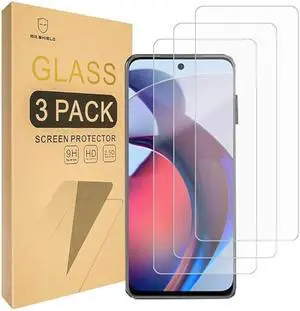 Mr.Shield [3-Pack] Designed For Motorola Moto G Stylus [4G/5G] (2023) [Not Fit for 2020/2021/2022 Version] (Protect Camera)[Tempered Glass] [Japan Glass with 9H Hardness] Screen Protector
