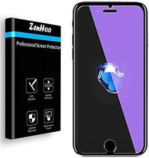 For iPhone 8 Plus, iPhone 7 Plus, Anti Blue Light [Eye Protection] Tempered Glass Screen Protector
