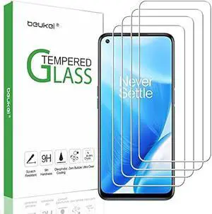 (4 Pack) Compatible for OnePlus Nord N200 5G Screen Protector Tempered Glass, Touch Sensitive,Case Friendly, 9H Hardness