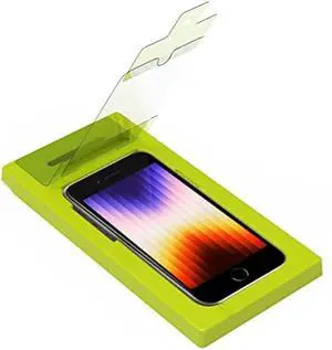 PureGear Maximum Clarity HD Tempered Glass Screen Protector for Apple iPhone SE (2020) (2022), 8, iPhone 7, 6s, Touch + Precision, Case Friendly Fit, Lifetime Replacement (Installation Tray Included)