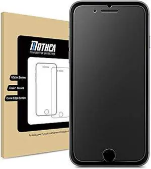Mothca Matte Glass Screen Protector for iPhone 8 7 6s 6 Anti-Glare & Anti-Fingerprint 9H HD Clear Tempered Glass Film Smooth as Silk (Not for SE 2020)