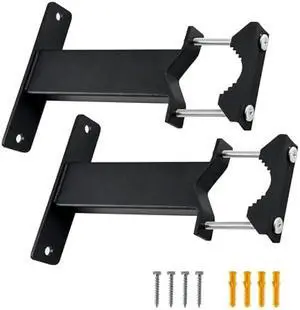Patio Umbrella Holder Stand, Heavy-Duty Umbrella Clamp,Outdoor Umbrella Base Umbrella Clamp Mount Bracket for Deck Balcony Bench Courtyard Outdoor Railing Antenna Mast Clamp (Fit MAX OD 2 inch)