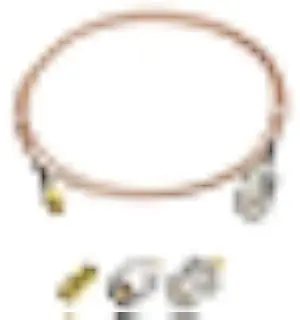 Superbat SMA Male to SO239 RF Coaxial Coax Cable 20inches + 3pcs Adapter Kit, SMA to UHF Cable + SMA to SO239/PL259 Adapter Kit for RF Applications/CB Radio/Handheld Radio Antenna/Walkie Talkie etc