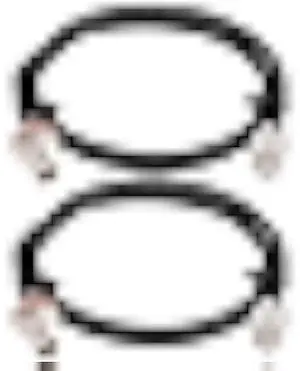 RG58 TNC Cable 3FT,2 Pack TNC Male to Female Bulkhead Mount Coax Jumper Cable 50 ohm for Radio Scanner,CB Radio,Wi-Fi Radios,GPS Antenna,RF Device,Broadcast