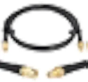 XRDS -RF 3ft SMA Male to SMA Female Coax Extension Cable, 50 Ohm KMR240 Low Loss SMA Coax Coaxial Cable with SMA Connectors for 3G/4G/5G/LTE/ADS-B/WiFi/RF/Ham/Radio (Not for TV)