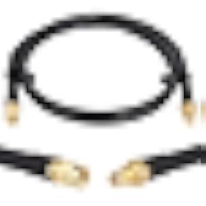25ft SMA Male To N Male Low Loss Coaxial Cable, S-MR240 50 Ohm For 4G/5G LTE, WiFi, GPS, Ham Radio Antennas