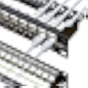 iwillink 10Gbps Cat7 Patch Panel 24 Port, RJ45 Through Coupler 1U Shielded Patch Panel STP 19-Inch with Back Bar, Wallmount or Rackmount, Compatible with Cat7, Cat6A, Cat6, Cat5e, Cabling